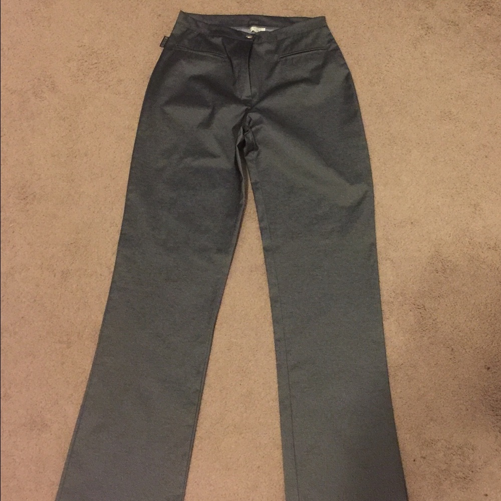 Junior Girl COTTON CLUB stretch grey pant, size 10